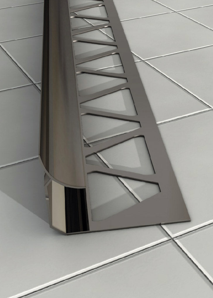 10MM Paslanmaz İç Köşe Profili - Samet Profil