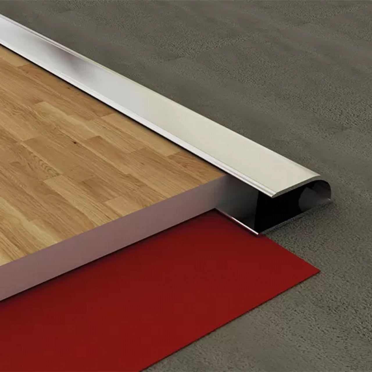 8mm Oval Parke Halı Bitim Profili - Samet Profil