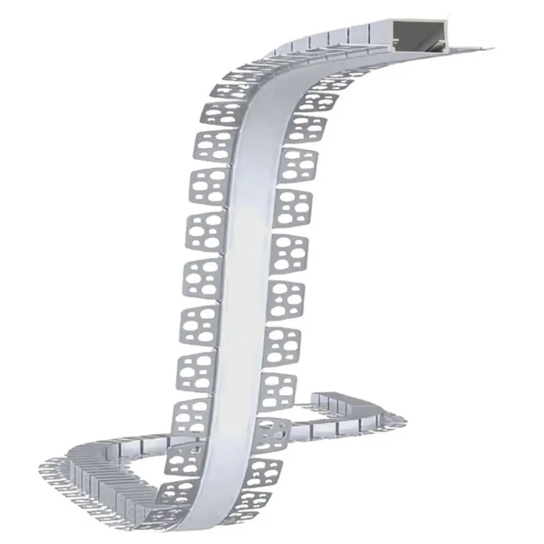 IŞIKLIN Delikli Esnek Alçı Led Leaner Profili - Samet Profil