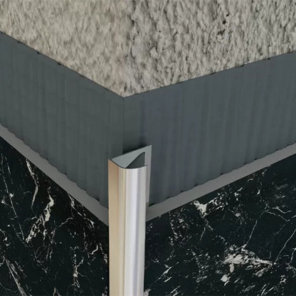 10mm Fayans Dış Köşe Profili - Samet Profil