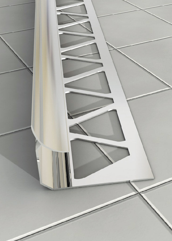 10MM Paslanmaz İç Köşe Profili - Samet Profil