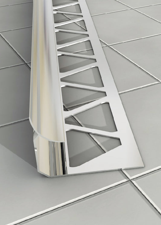 10MM Paslanmaz İç Köşe Profili - Samet Profil