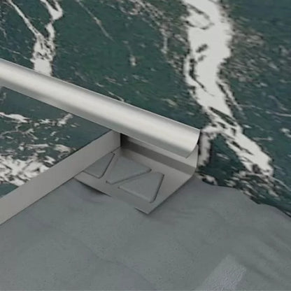 10mm Fayans İç Köşe Profili - Samet Profil