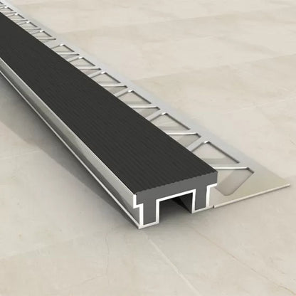 10mm Lastikli Merdiven Profili - Samet Profil