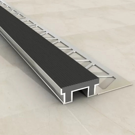 10mm Lastikli Merdiven Profili - Samet Profil