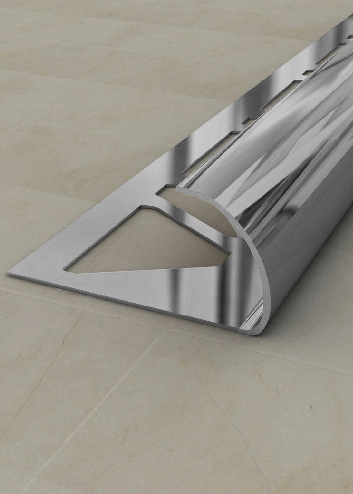 10MM Paslanmaz Dış Köşe Profili - Samet Profil