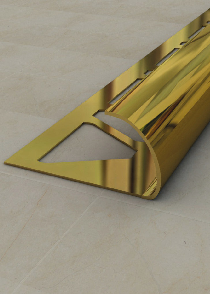 10MM Paslanmaz Dış Köşe Profili - Samet Profil